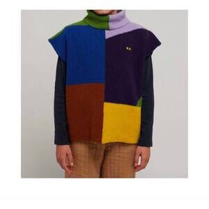 NEW BOBO CHOSES intarsia vest in multi